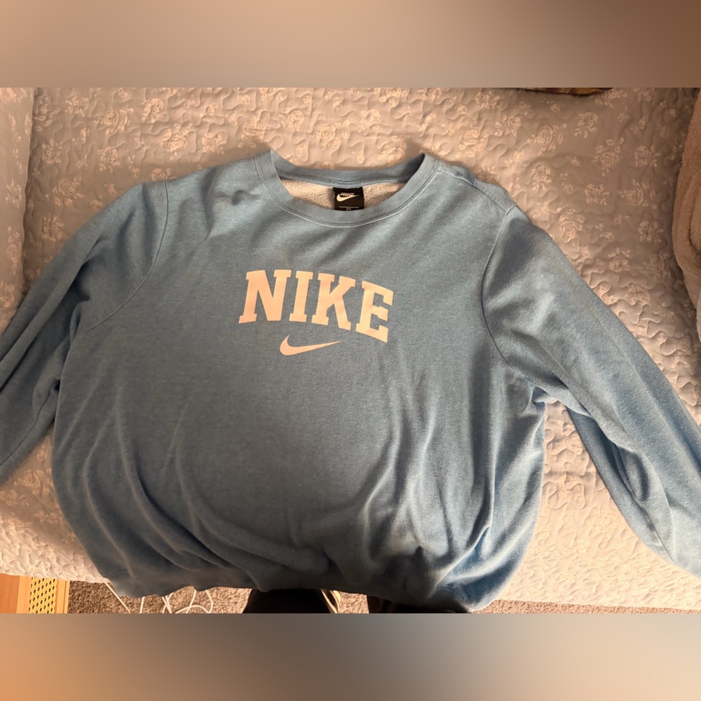 Nike Light Blue Crewneck Sweatshirt